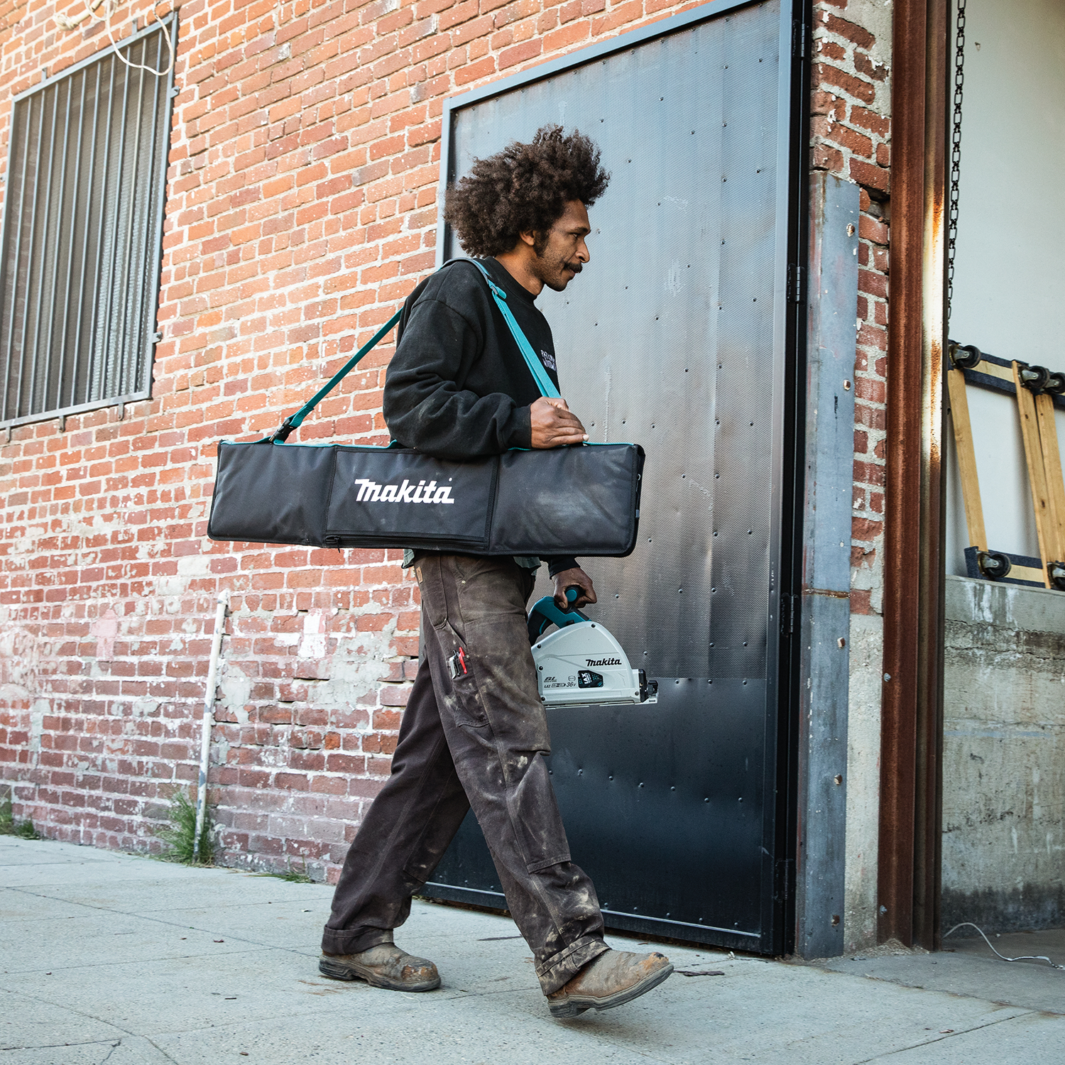 Makita Tasche für 2 39 Führungsschiene - 1680D Polyester, Ansicht 2
