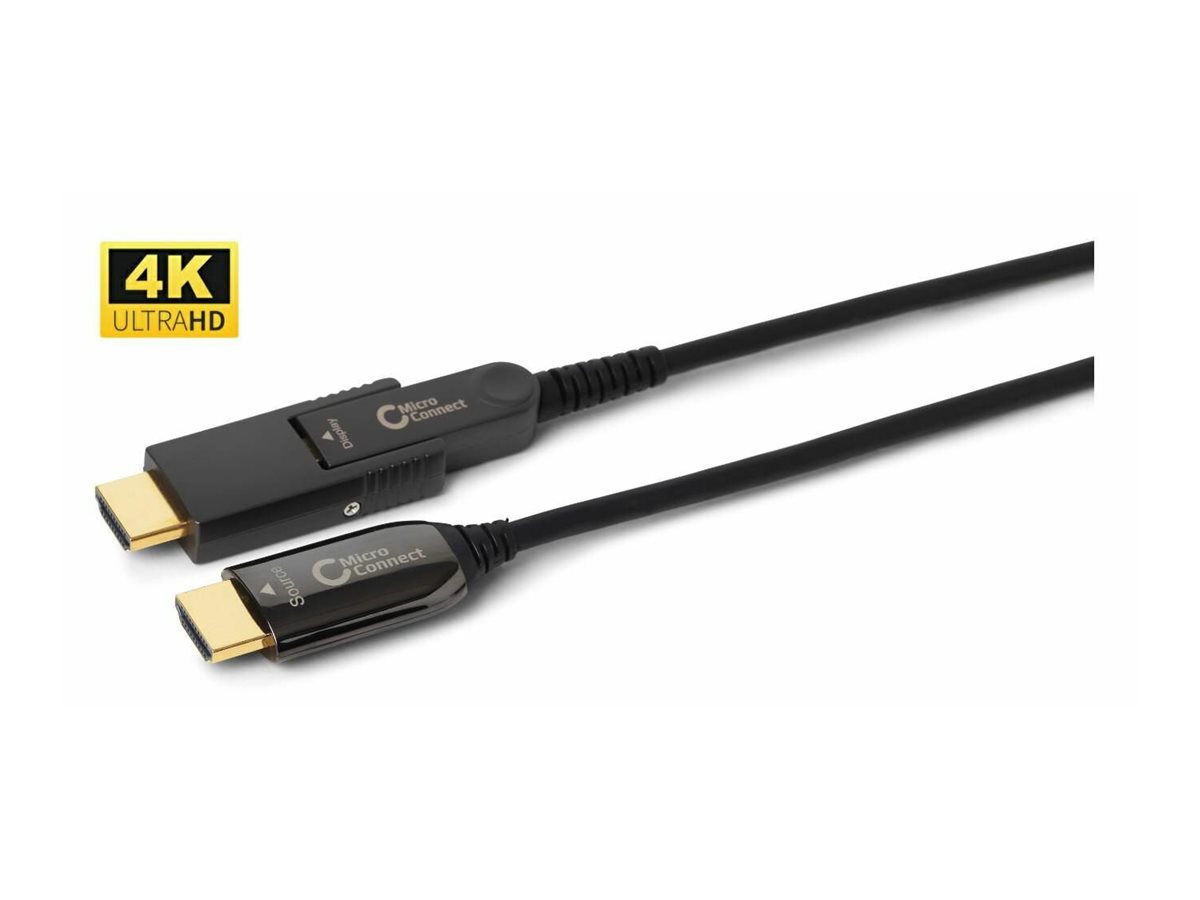 MicroConnect Premium - HDMI-Kabel mit Ethernet - HDMI männlich zu 19 pin micro HDMI Type D männlich - 20 m, Ansicht 4