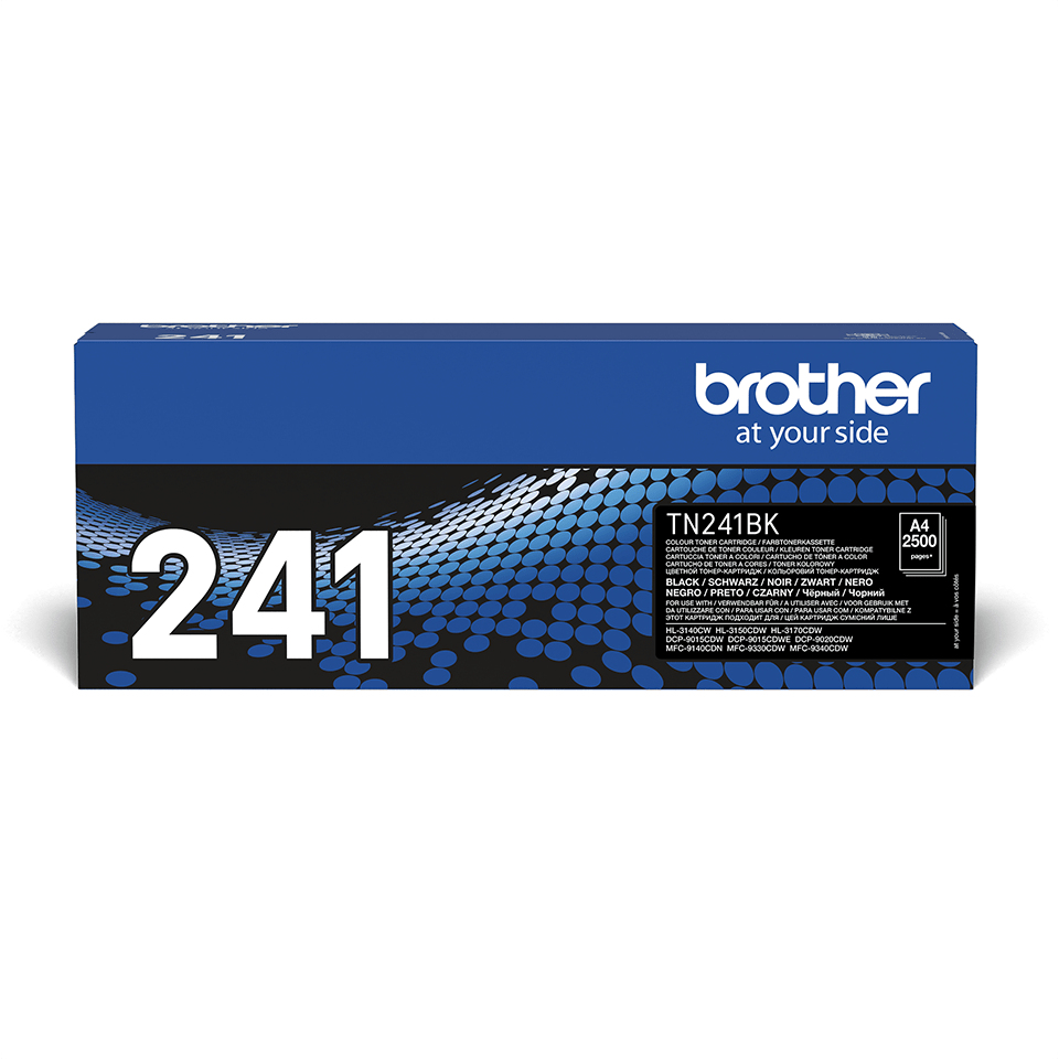 Brother TN-241BK, 2500 Seiten, Schwarz, 1 Stück(e)