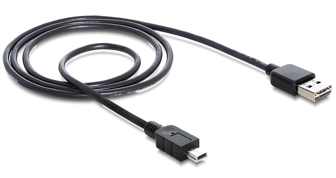 Delock EASY-USB - USB-Kabel - Mini-USB, Typ B (M), Ansicht 4