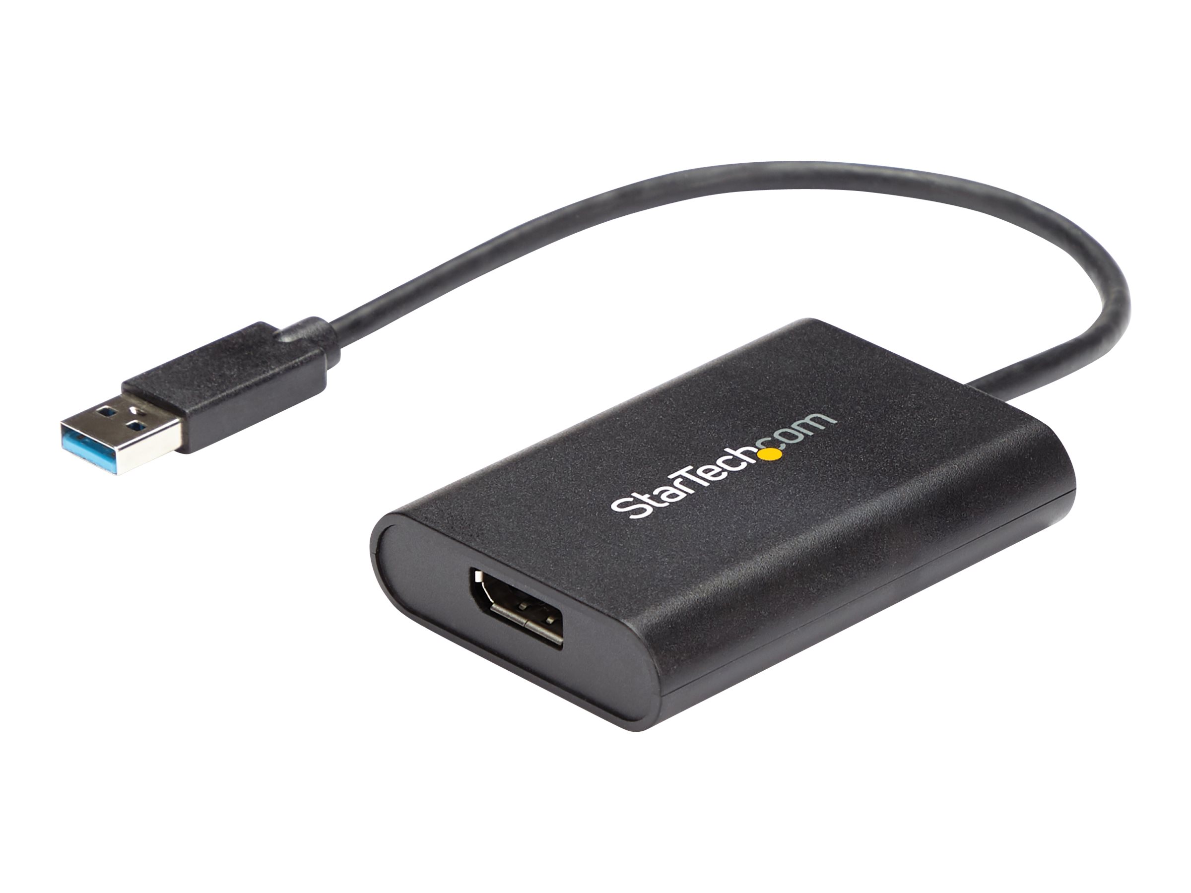 StarTech.com USB auf DisplayPort Adapter - USB zu DP 4K Video Adapter - Dual Monitor Adapter - USB 3.0 - 4K 30Hz - DisplayPort-Adapter - TAA-konform - USB Typ A (M)