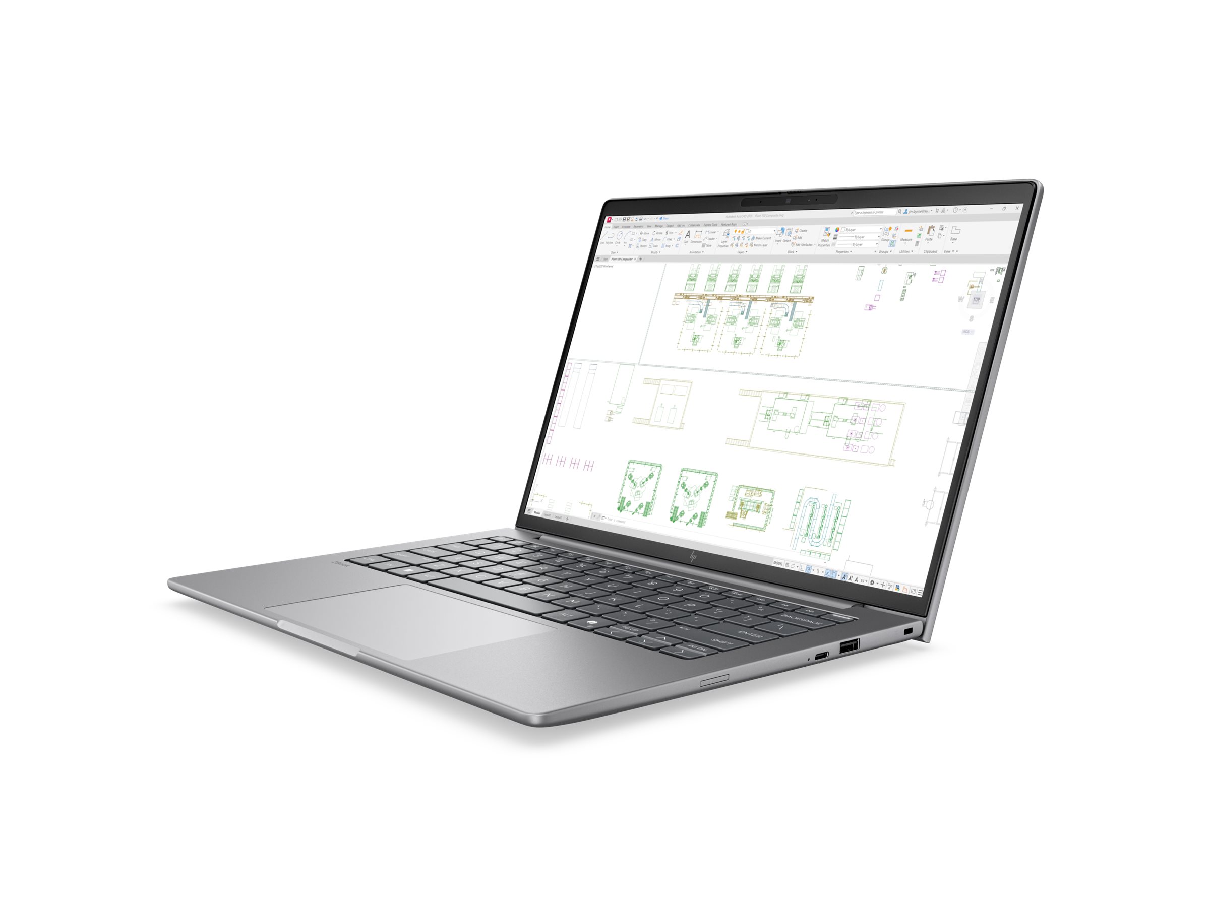 HP ZBook 8 G2i Mobile Workstation - Intel Core Ultra 7 356H - Win 11 Pro - Intel Graphics - 48 GB RAM - 1 TB SSD NVMe - 35.6 cm (14")