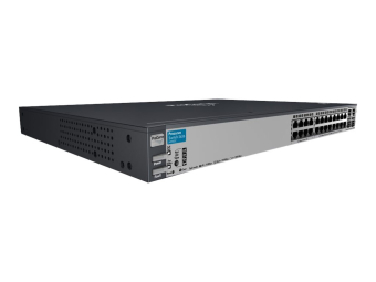 HPE Switch 2626 - Switch - managed - 24 x 10100 + 2 x Kombi-Gigabit-SFP