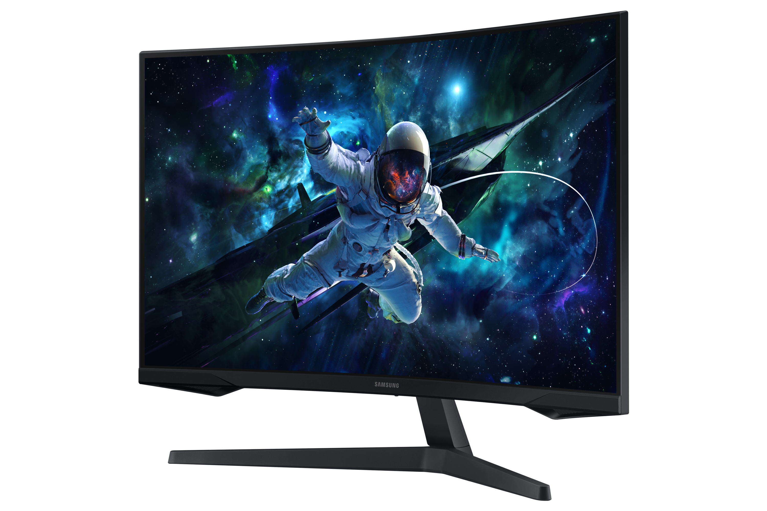 Samsung Dis 32 S32CG554EU Black VA - 9,1 ms, Ansicht 3