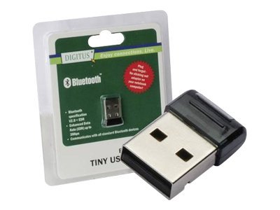 DIGITUS Bluetooth 2.1 Tiny USB adapter DN-3021-1 - Netzwerkadapter - USB 2.0 - Bluetooth 2.1 EDR - Klasse 2