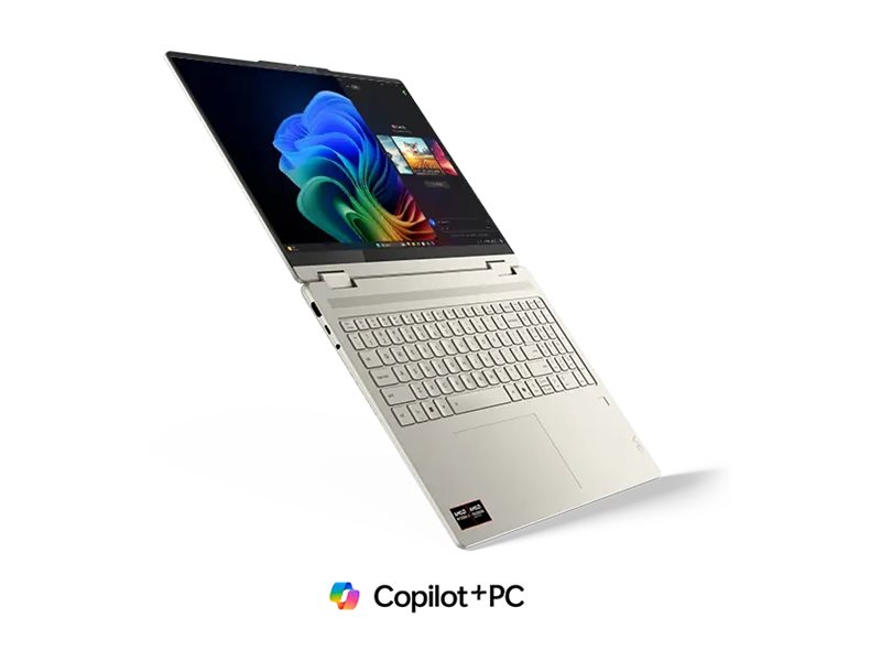 Lenovo Yoga 7 2-in-1 16AKP10 83JU - Flip-Design - AMD Ryzen AI 7 350  2 GHz - Win 11 Home - Radeon 860M - 32 GB RAM - 1 TB SSD NVMe - 40.6 cm (16)