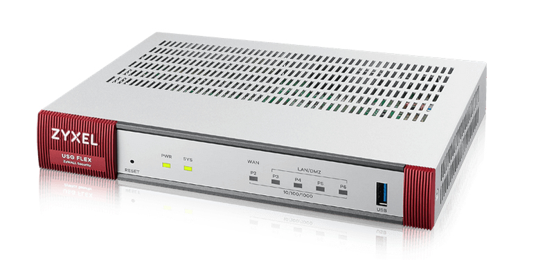 ZyXEL USG Flex H Series 50HP - Firewall - mit 1 Jahr Gold Security Pack, Ansicht 2
