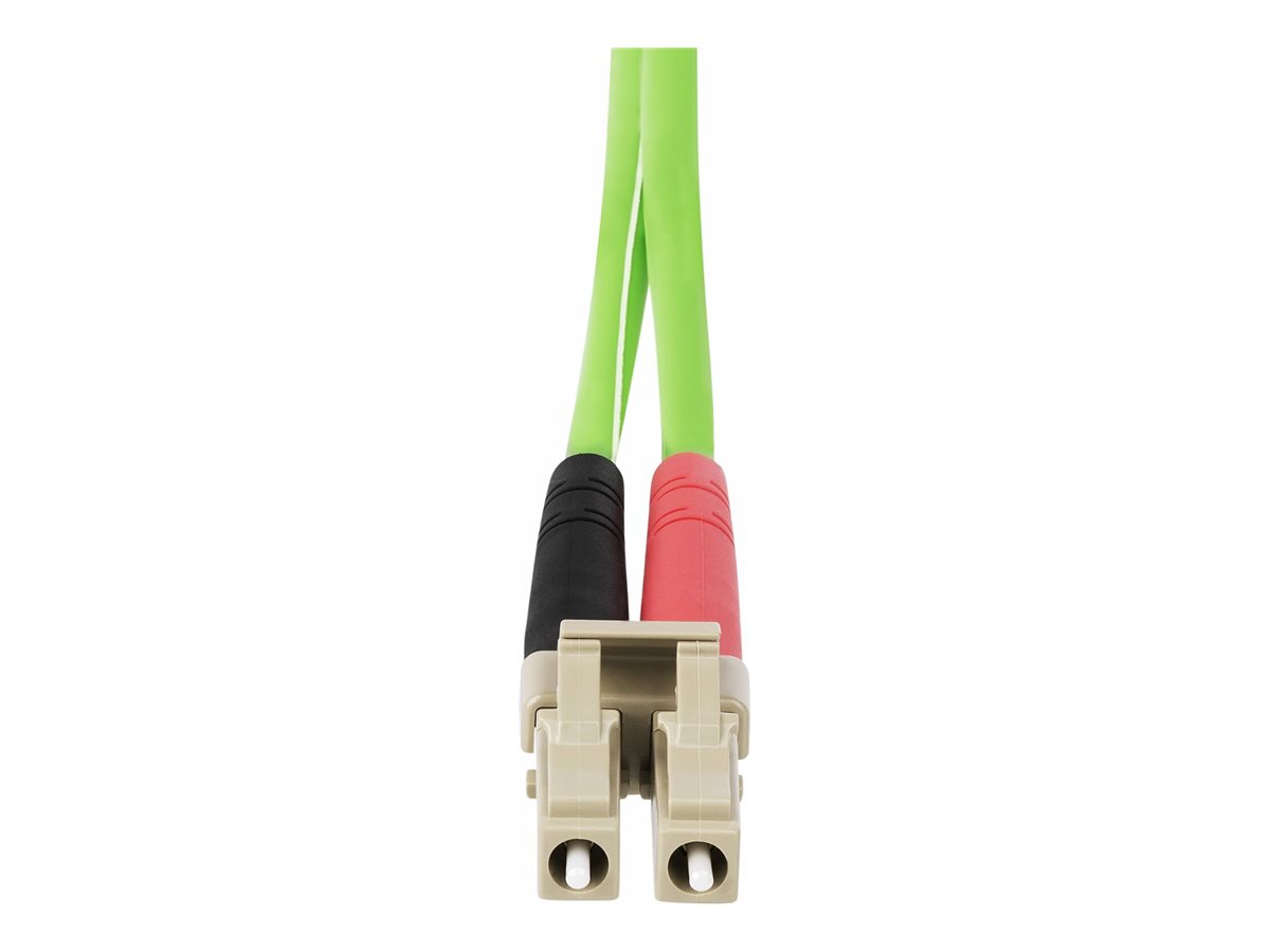 StarTech.com 1m LC zu LC (UPC) OM5 Multimode Glasfaserkabel, LSZH LWL - Patch-Kabel - LC/UPC Multi-Modus (M)