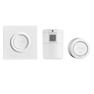 Danfoss Ally - 2400 MHz - 0 - 30 m - -10 - 55 °C - Amazon Alexa & Google Assistant - Kabellos - Weiß, Ansicht 3
