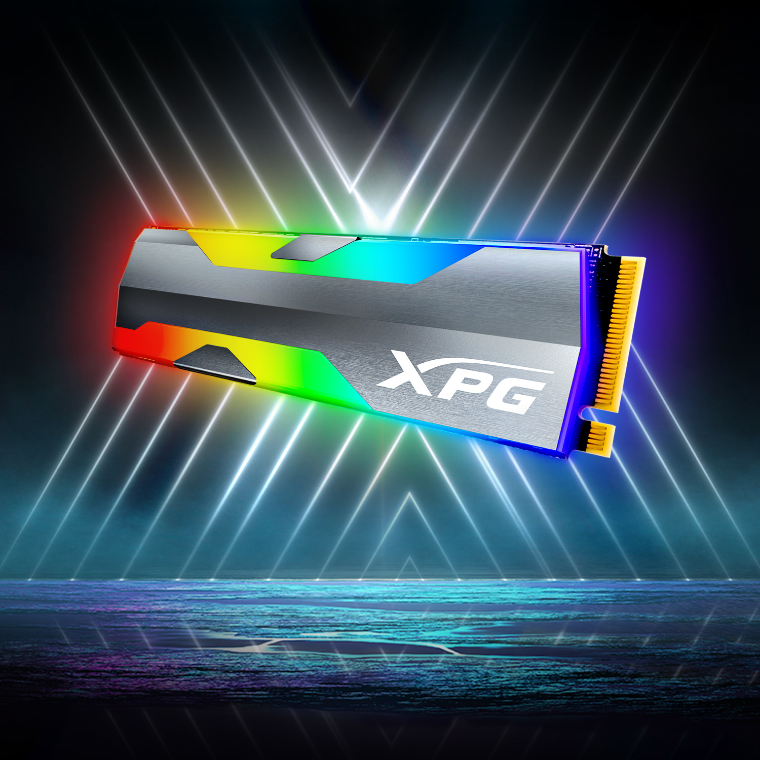 ADATA XPG Spectrix S20G RGB - 1 TB SSD - intern - M.2 2280 - PCI Express 3.0 x4 (NVMe)