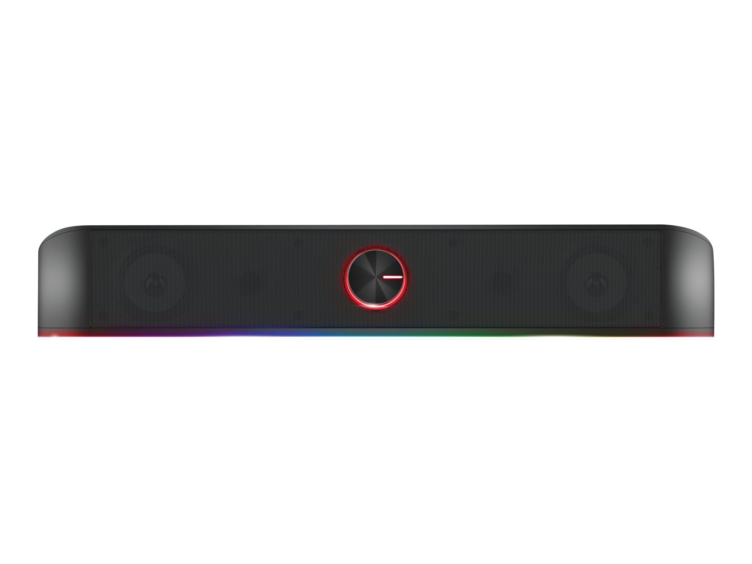 Trust Gaming GXT 619 Thorne RGB Illuminated Soundbar, Stereo-Soundbar mit RGB-Beleuchtung und platzsparendem Design