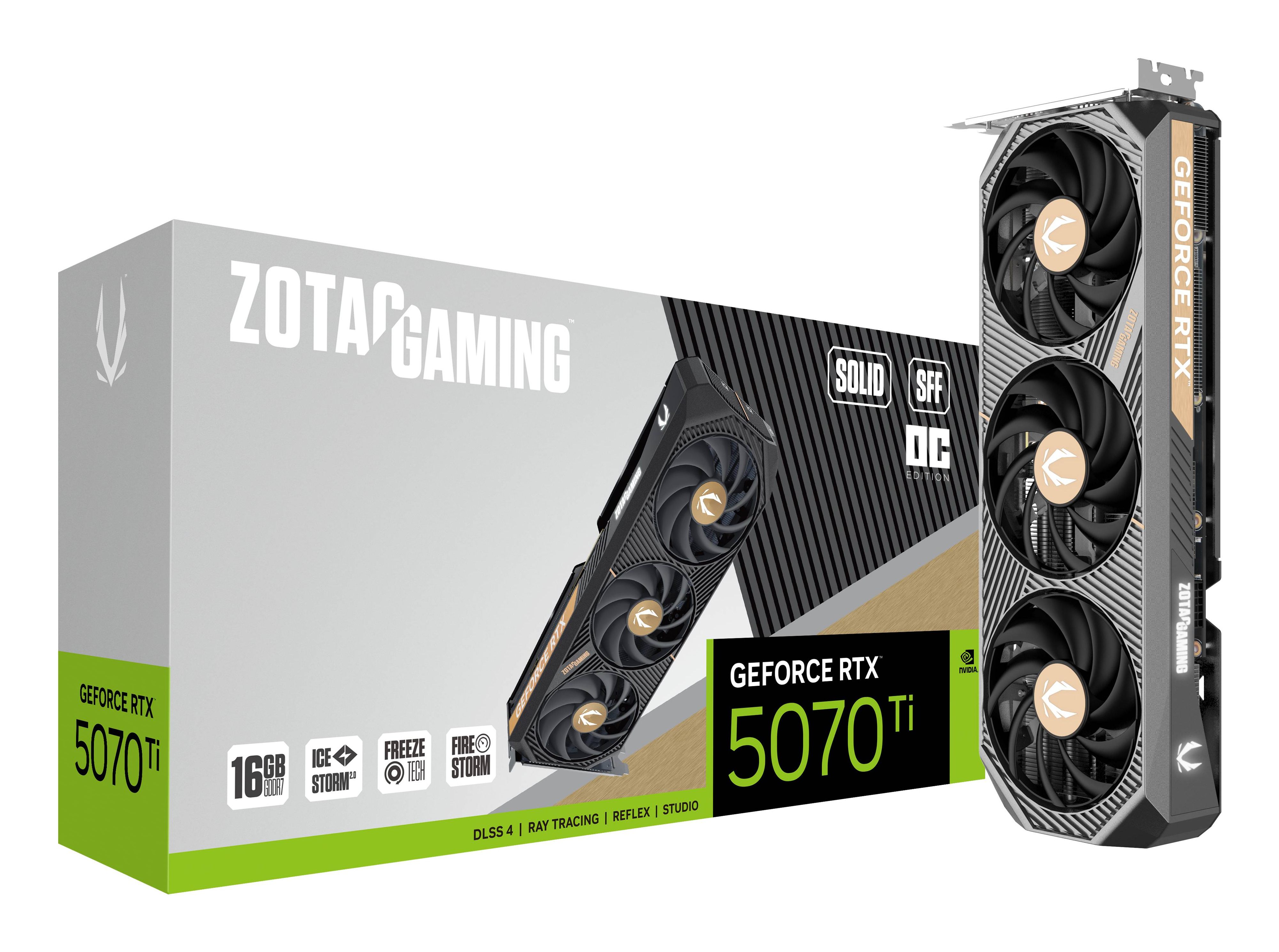 ZOTAC GF RTX 5070 TI SOLID SFF OC, Ansicht 3