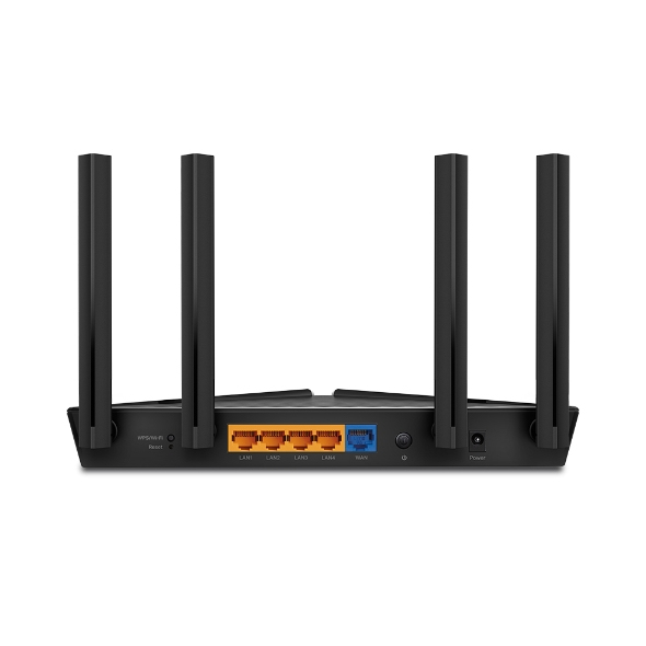 TP-LINK Archer AX1500 - Wi-Fi 6 (802.11ax) - Dual-Band (2,4 GHz/5 GHz) - Eingebauter Ethernet-Anschluss - Schwarz, Ansicht 3