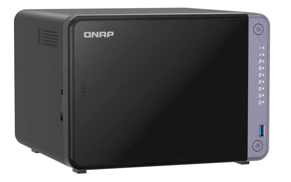 QNAP 6-bay 3.5 desktop NAS AL524 4C 2.0GHz, Ansicht 4