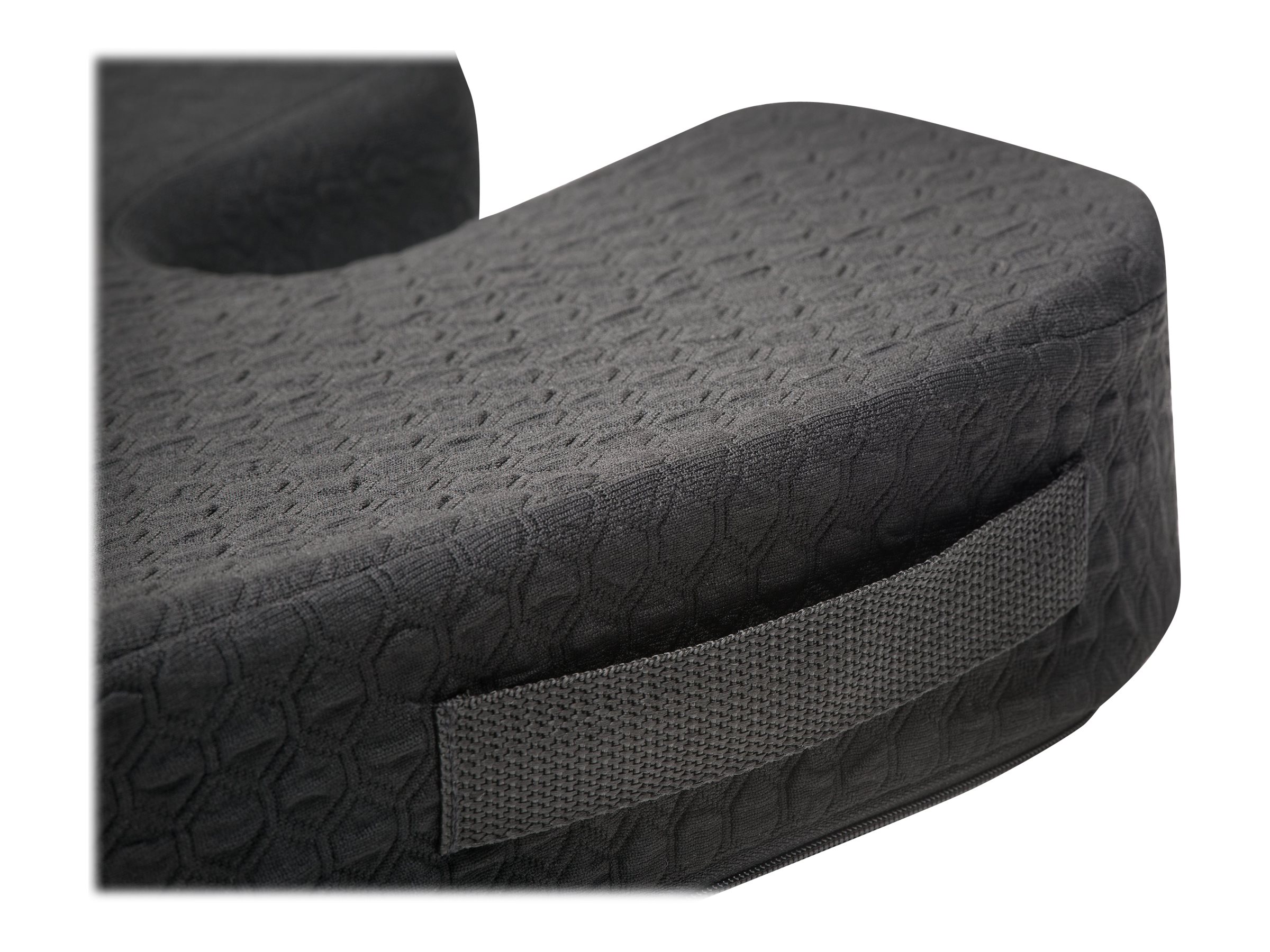 Kensington Premium-Sitzkissen mit Kühlgel - Sitzkissen - Memory-Schaum - Stuhl - Schwarz - Monochromatisch, Ansicht 3