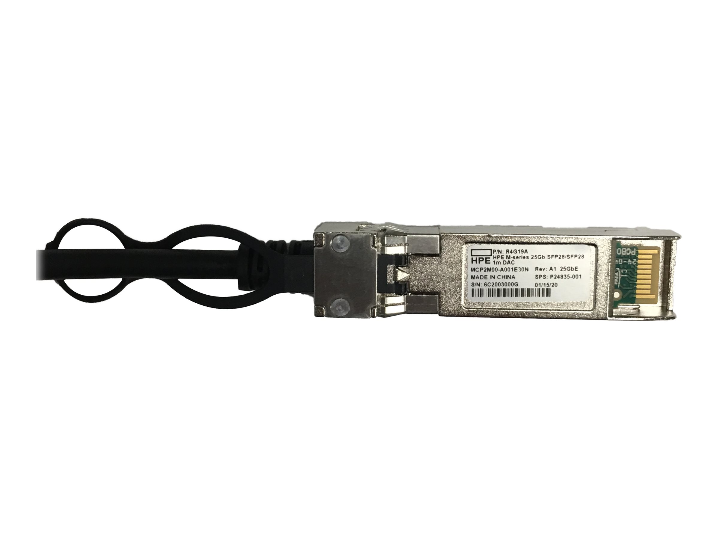 HPE M-SERIES 25GB SFP28/SFP28 STOCK (R4G19A)