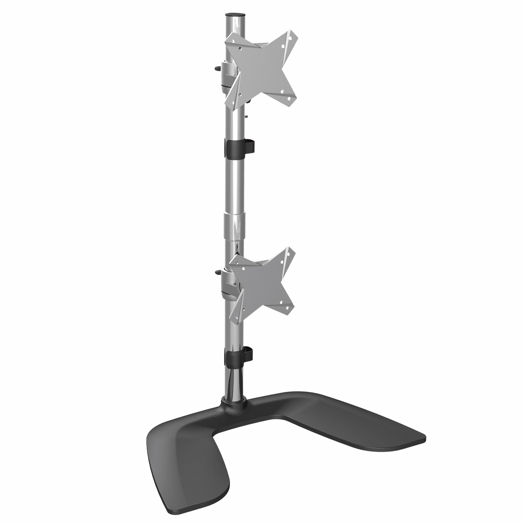 StarTech.com Monitorhalterung für zwei vertikal gestapelte Monitore - Ergonomischer Monitorarm, Ansicht 2