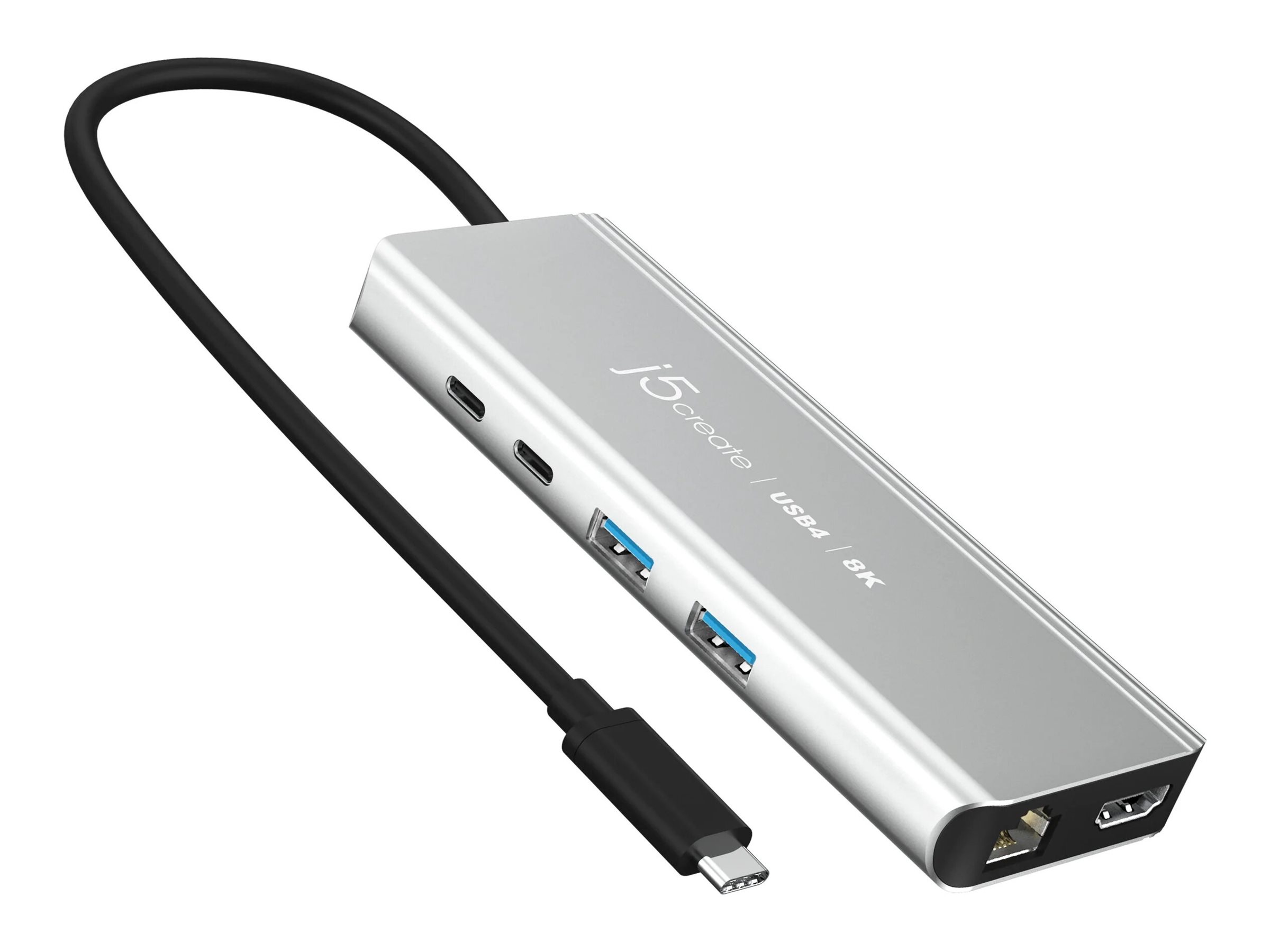 j5create JCD403-N - Dockingstation - USB-C / USB4 / Thunderbolt 3 / Thunderbolt 4, Ansicht 4