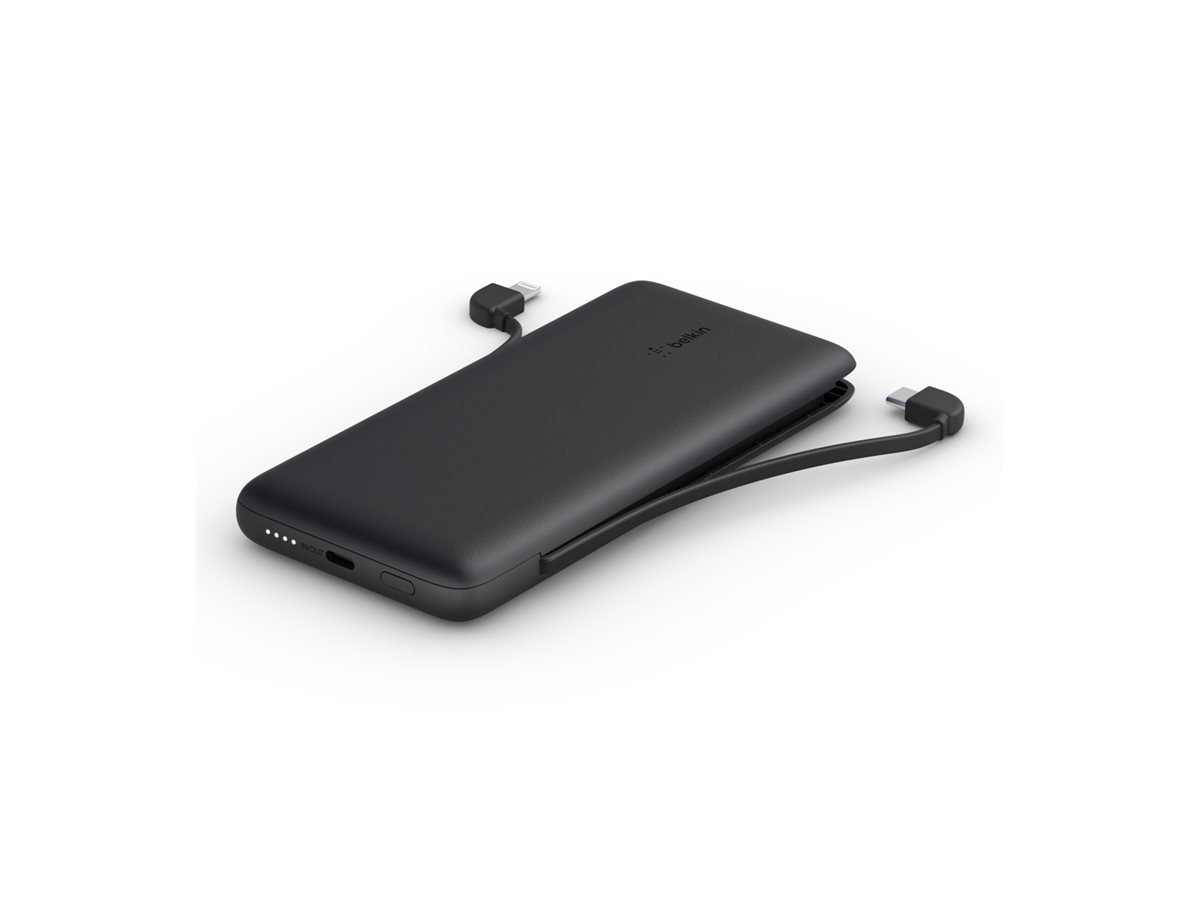 Belkin BoostCharge Plus - Powerbank - 10000 mAh - 23 Watt - Fast Charge, PD - 2 Ausgabeanschlussstellen (Lightning), Ansicht 4