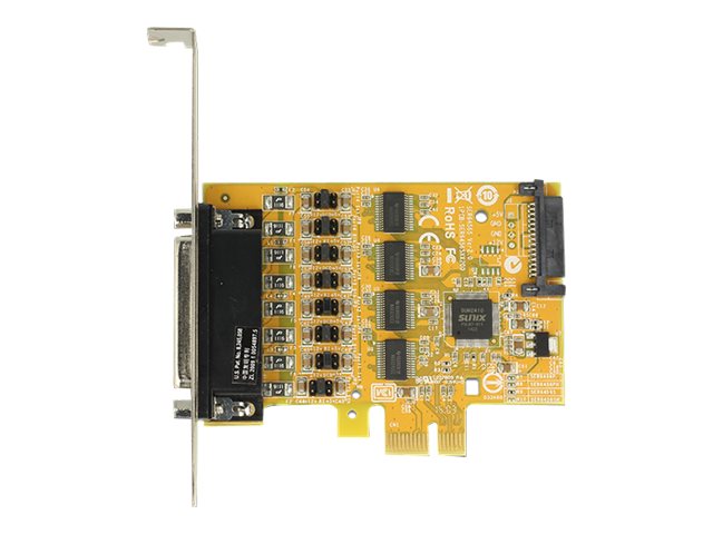 Delock PCI Express Card > 4 x Serial with voltage supply