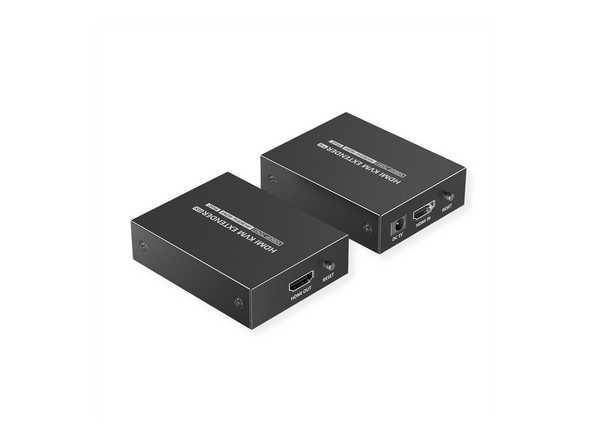 VALUE KVM-Verlängerung via TP USB+HDMI 4K30Hz 40m, Ansicht 3