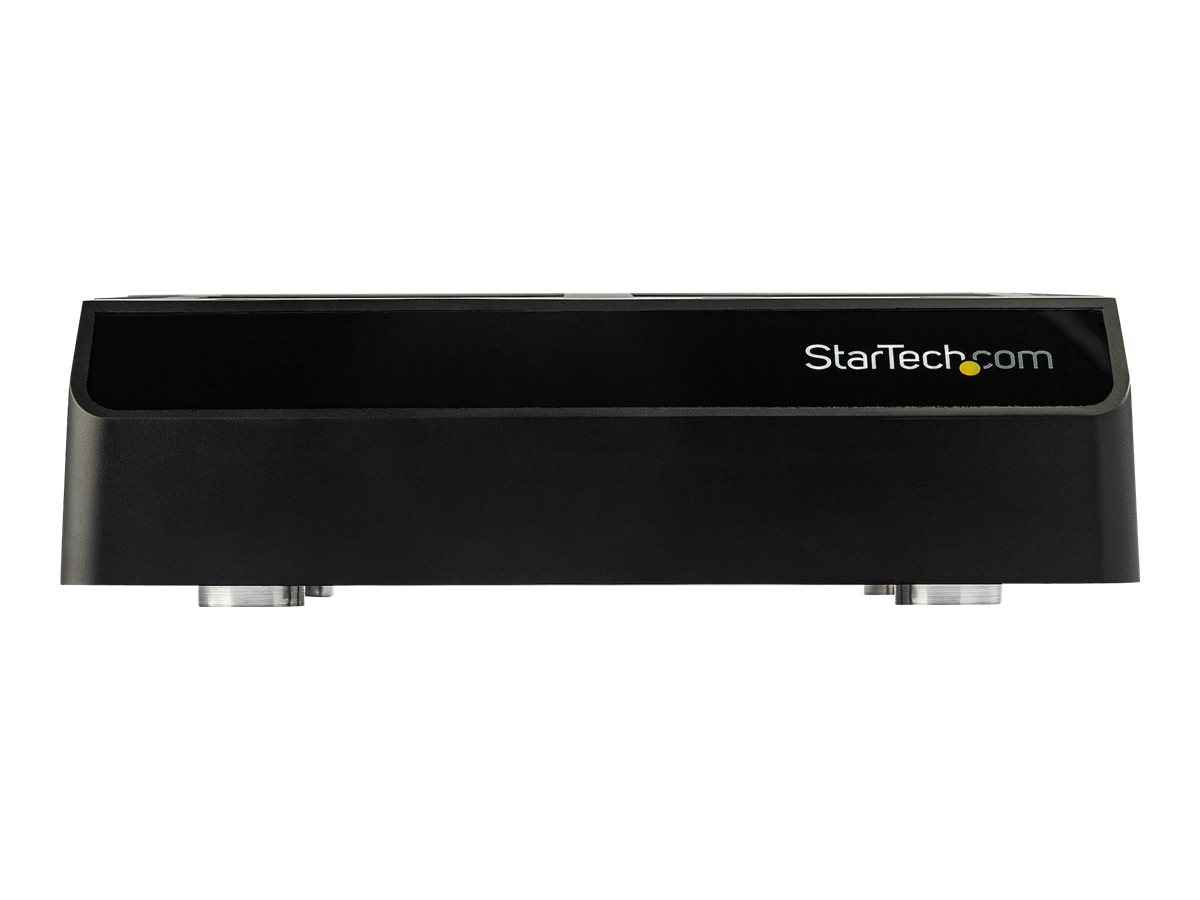 StarTech.com 4-Bay USB 3.1 SATA Festplatten Dockingstation, Extern - Speichergehäuse - 2,5" / 3,5" gemeinsam genutzt (6,4 cm/8,9 cm gemeinsam genutzt)