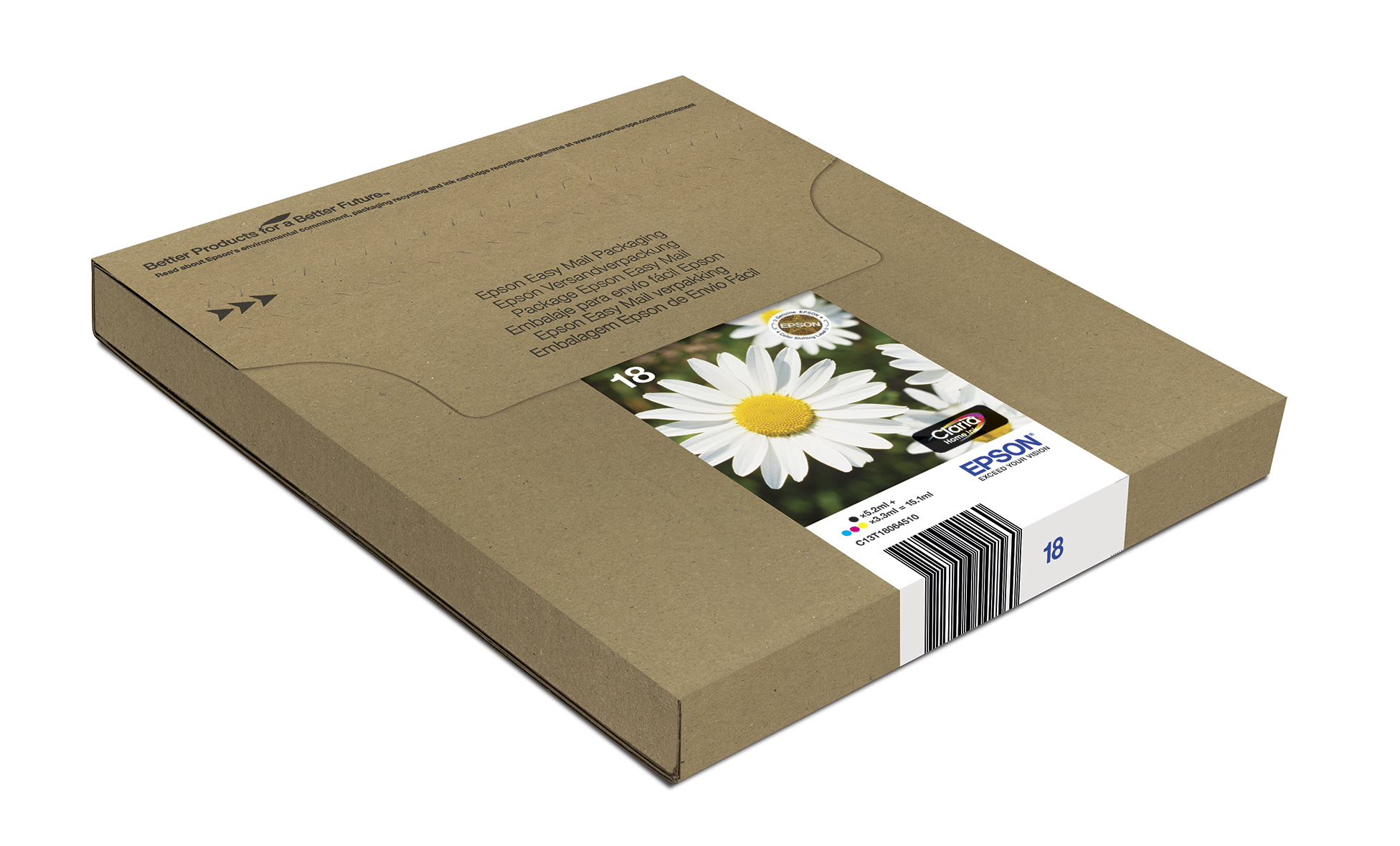 Epson T1806 Easy Mail Packaging - 4er-Pack - 15.1 ml, Ansicht 4
