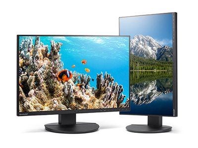 Sharp MultiSync EA242W - 24 - Flachbildschirm (TFT/LCD) - 61 cm, Ansicht 2