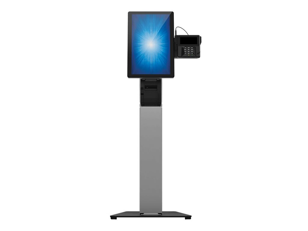 Elo Touch Solutions Elo Wallaby Self-Service - Aufstellung - für POS-Terminal - Schwarz/Silber - Thekenbereich, Ansicht 5