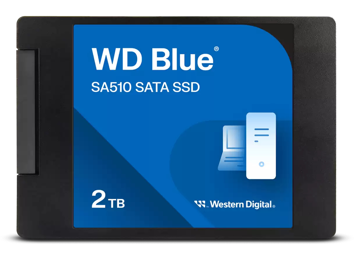 WD Blue SA510 SSD 2TB 2.5inch SATA III, Ansicht 4