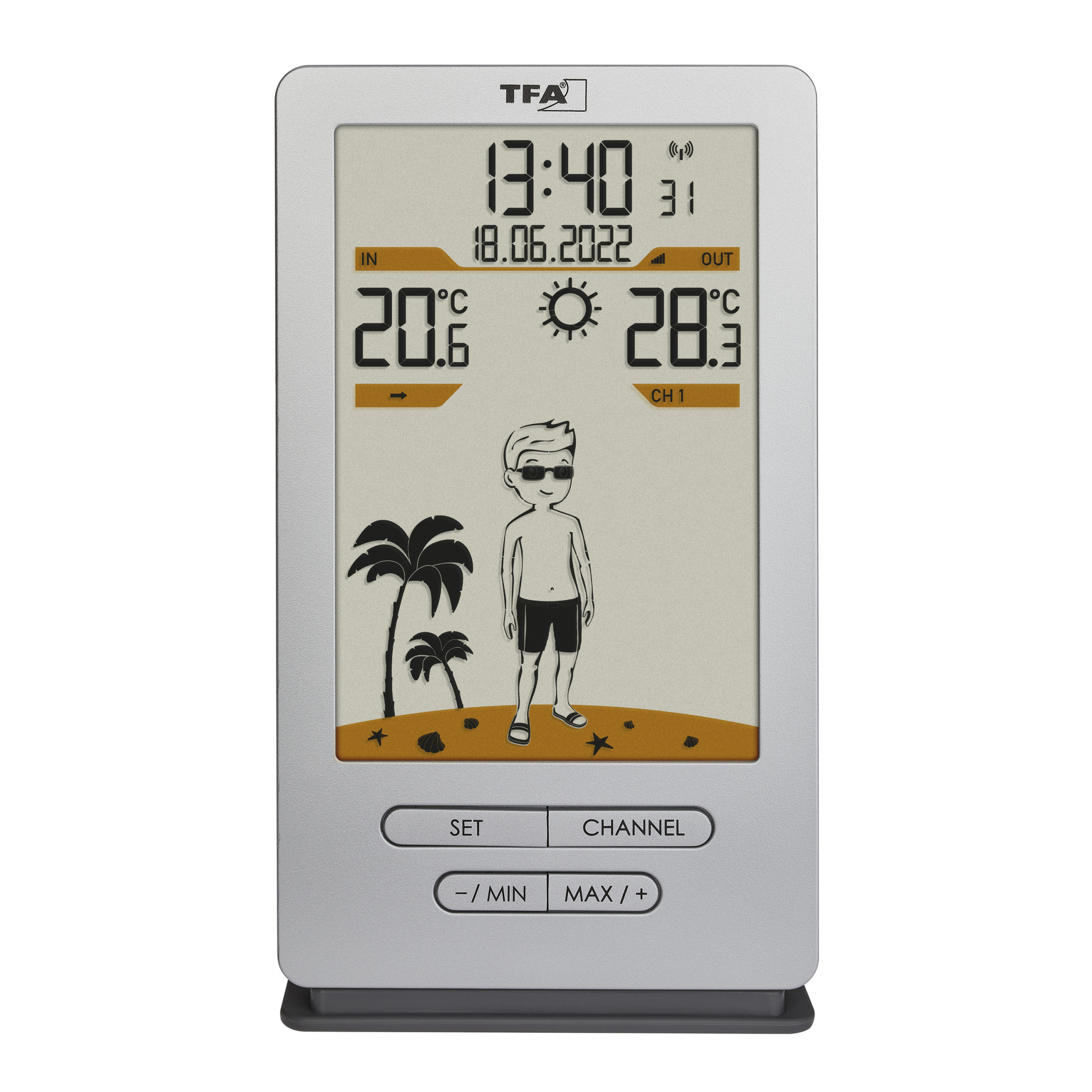 TFA 35.1166.54 weather Jack Funk-Wetterstation, Ansicht 2