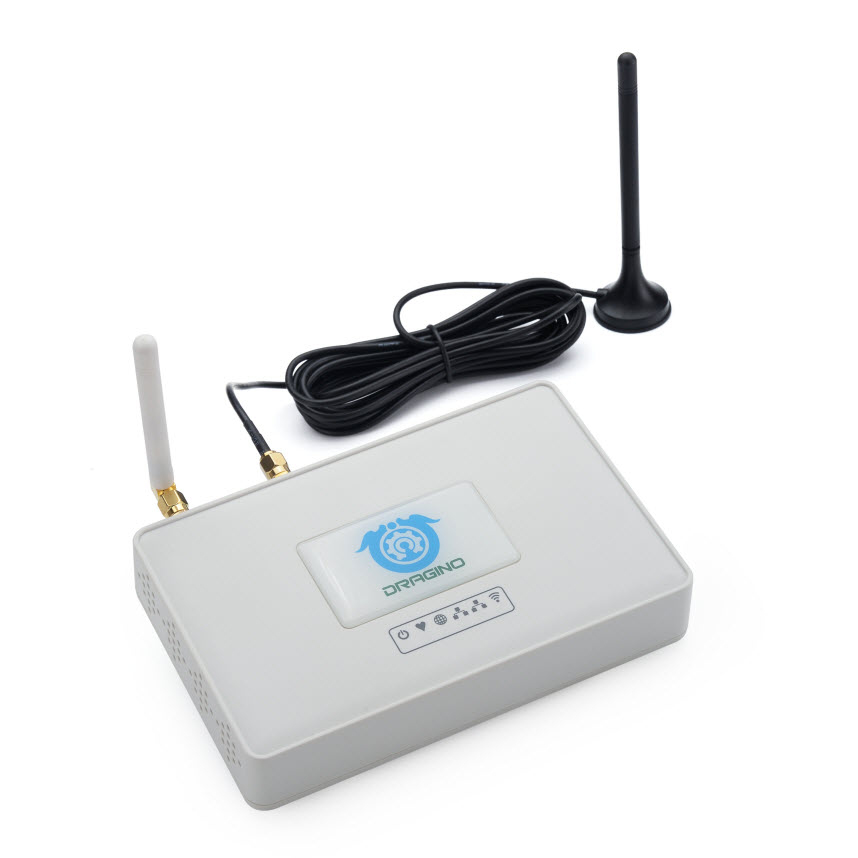 Dragino · Gateway· LoRa· Indoor· LG308N-868 Ohne 4G/LTE - 100 Mbps - USB Typ C, Ansicht 2