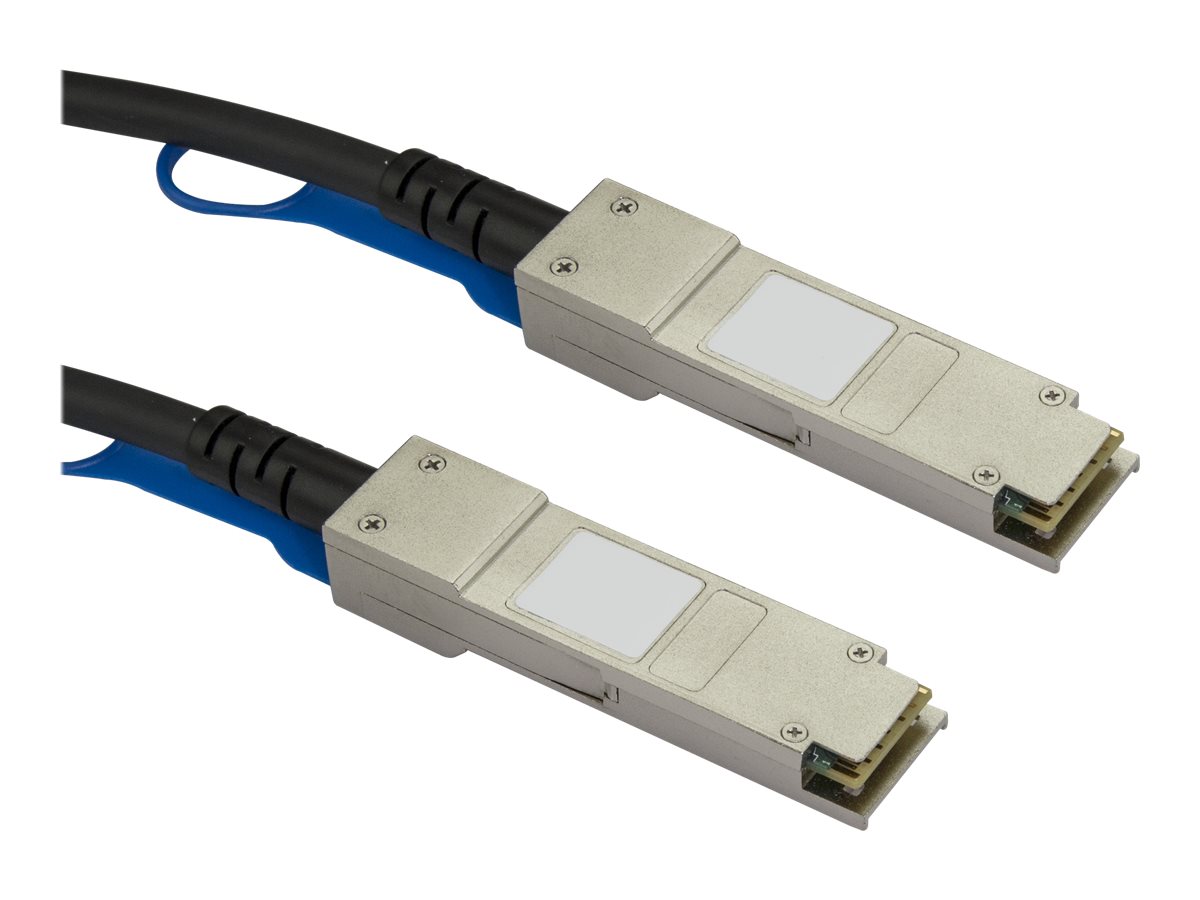 StarTech.com 5m QSFP+ Direktverbindungskabel - MSA konform - 40G QSFP+ Kabel - Passives Twinax Kabel - QSFP Kabel - 40GBase Direktanschlusskabel