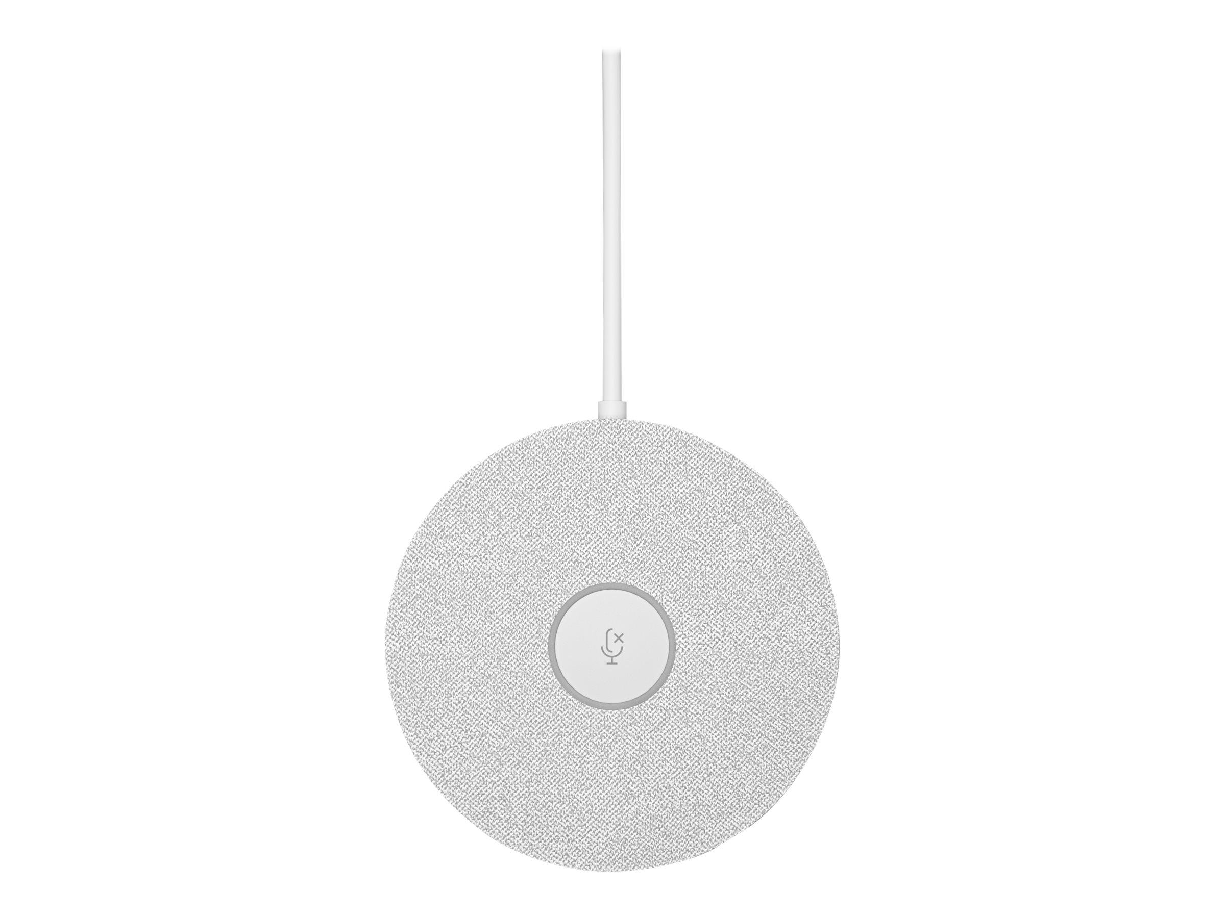 Logitech Rally Mic Pod - Mikrofon - weiß - Skype-zertifiziert