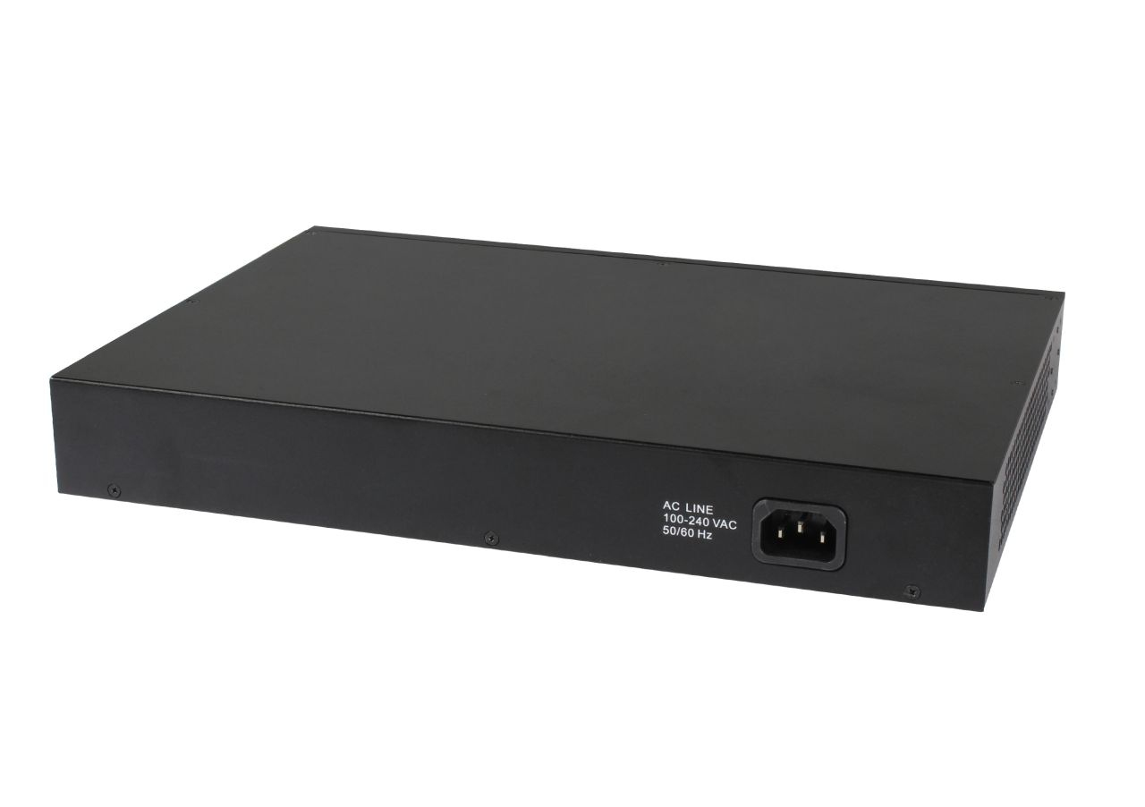ALLNET Switch unmanaged Layer2• PoE Budget 240W• 16x at• 2x SFP• - Switch - Glasfaser (LWL), Ansicht 2