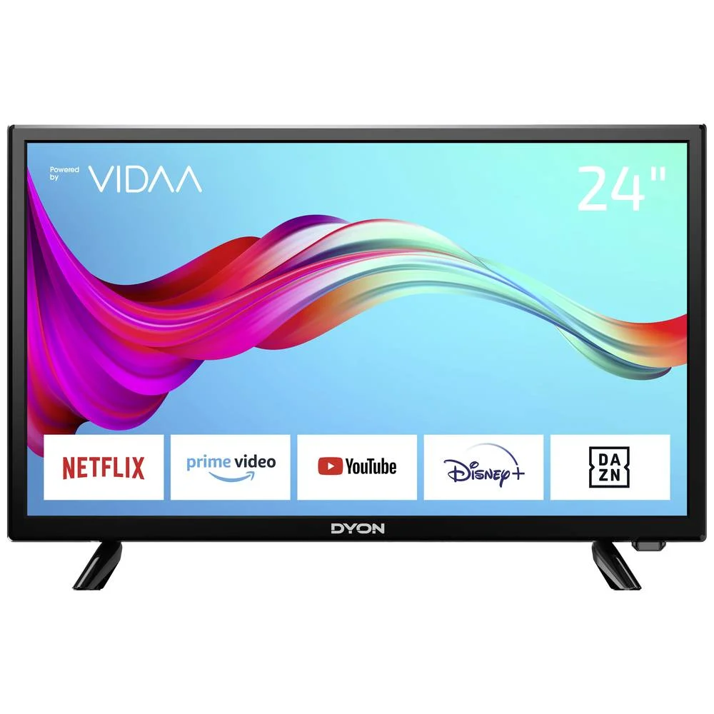 Dyon Smart 24 VX LED-TV 24" HD Ready Smart-TV WLAN Schwarz