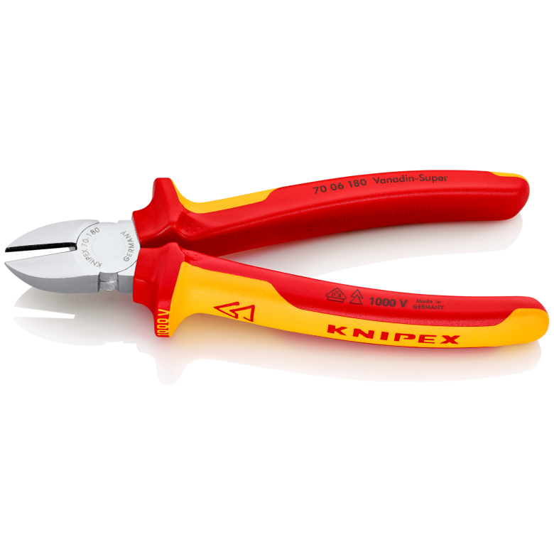 KNIPEX Seitenschneider 180 mm, Ansicht 4