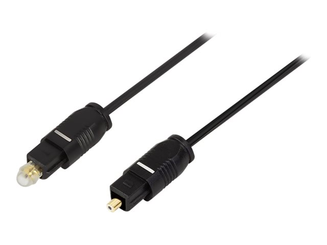 LogiLink Digitales Audio-Kabel (optisch) - TOSLINK männlich zu TOSLINK männlich
