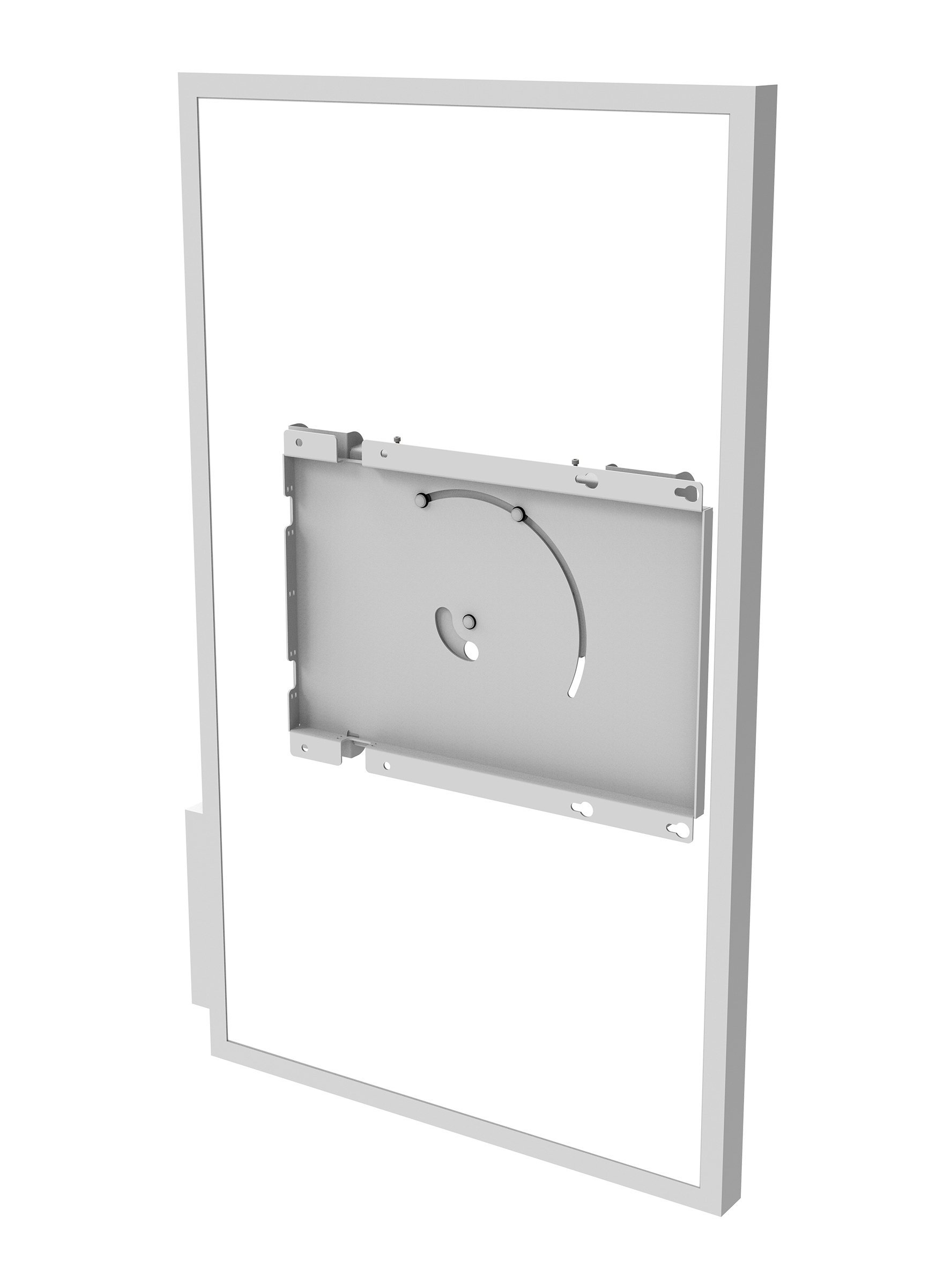 Peerless Rotational Mount Interface RMI3-FLIP2 - Befestigungskit - für LCD-Display - Weiß glänzend, Ansicht 3