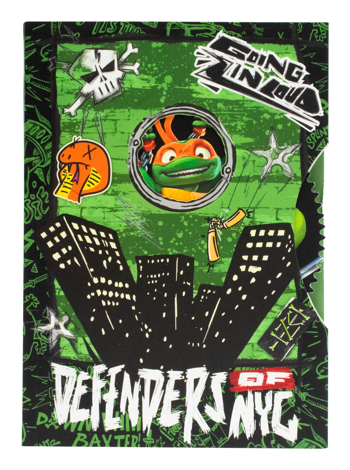 Thumbs Up ! Notizbuch - TMNT - Spinner, Ansicht 3