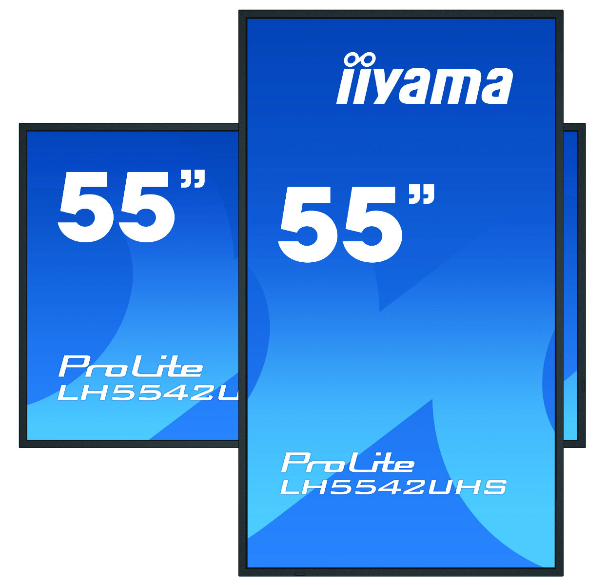 Iiyama LH5542UHS-B3 - 138,7 cm (54.6 Zoll) - IPS - 3840 x 2160 Pixel - 500 cd/m² - 4K Ultra HD - 16:9