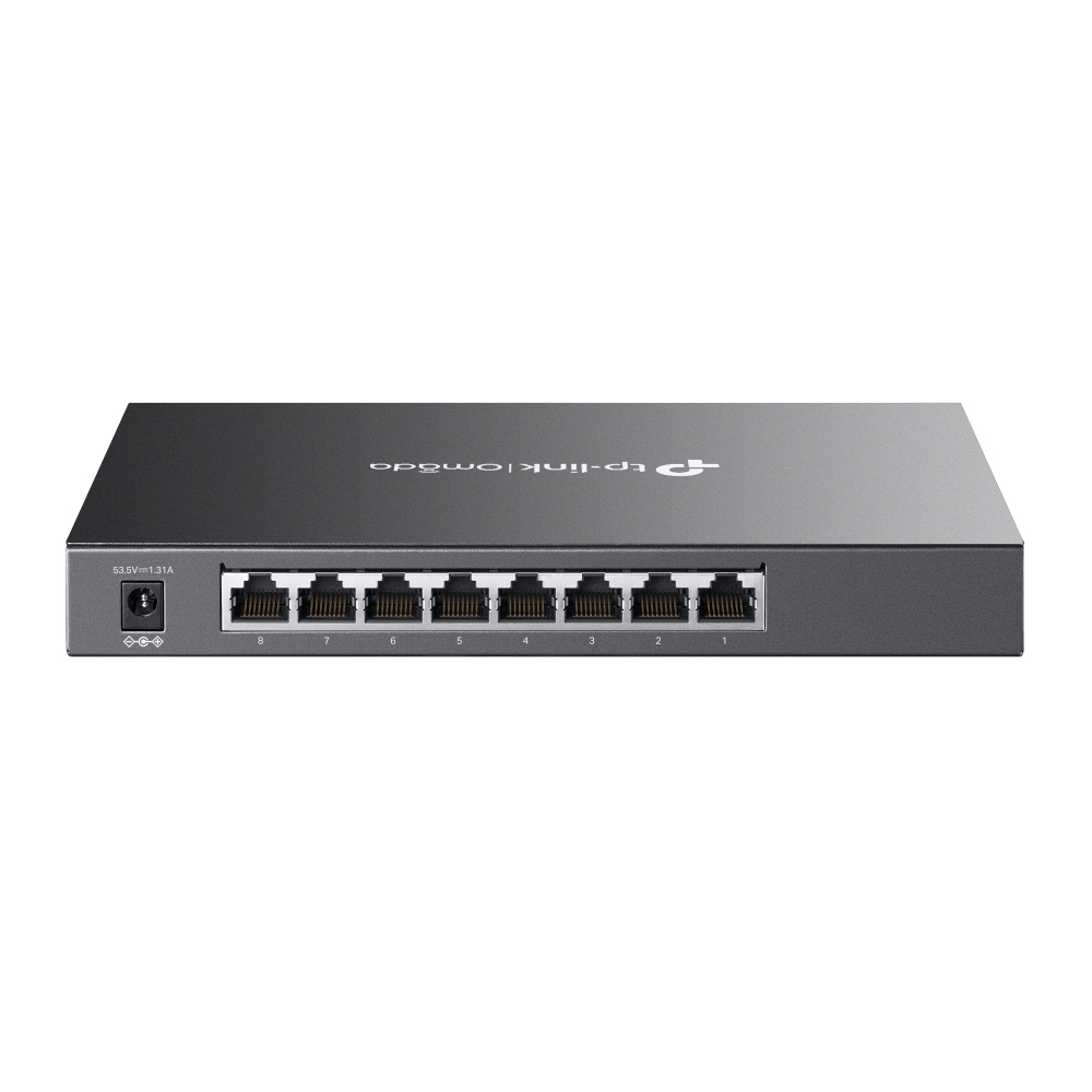 TP-LINK JetStream TL-SG2008P - V1 - Switch - Smart - 4 x 10/100/1000 + 4 x 10/100/1000 (PoE+), Ansicht 2