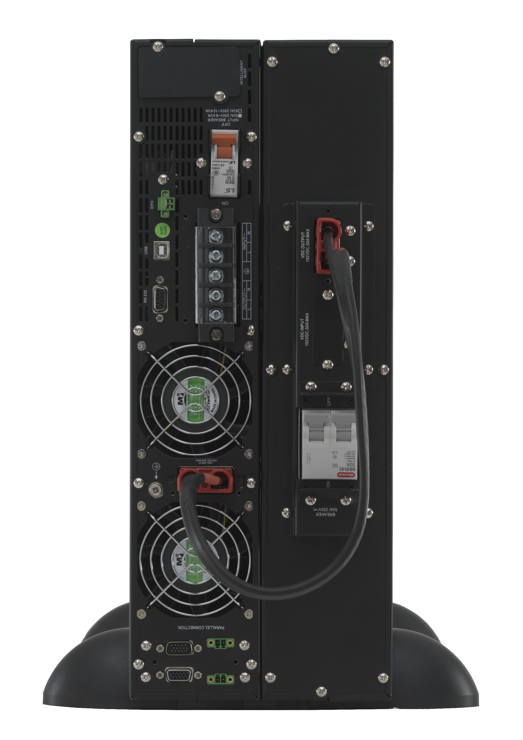 ONLINE USV XANTO 10000 - USV (in Rack montierbar/extern) - Wechselstrom 230 V - 10000 Watt - 10000 VA - 9 Ah - 19, Ansicht 2