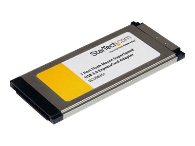 StarTech.com 1 Port USB 3.0 ExpressCard mit UASP Unterstützung - USB 3.0 Schnittstellenkarte für Laptop - USB 3.0 A (Buchse) - USB-Adapter - ExpressCard - USB 3.0