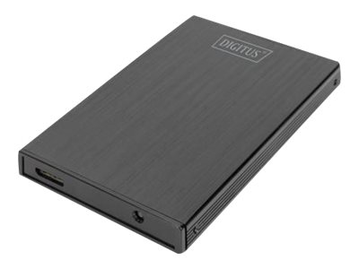 Digitus Geh. 2,5 Zoll USB3.0 SSD/HDD SATAIII, Alu, schwarz