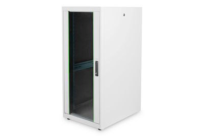 DIGITUS Professional Dynamic Basic Series DN-19 26U-6/8-D - Schrank - Netzwerkschrank - Hellgrau, RAL 7035 - 26U - 48.3 cm (19") 26 HE - Grau