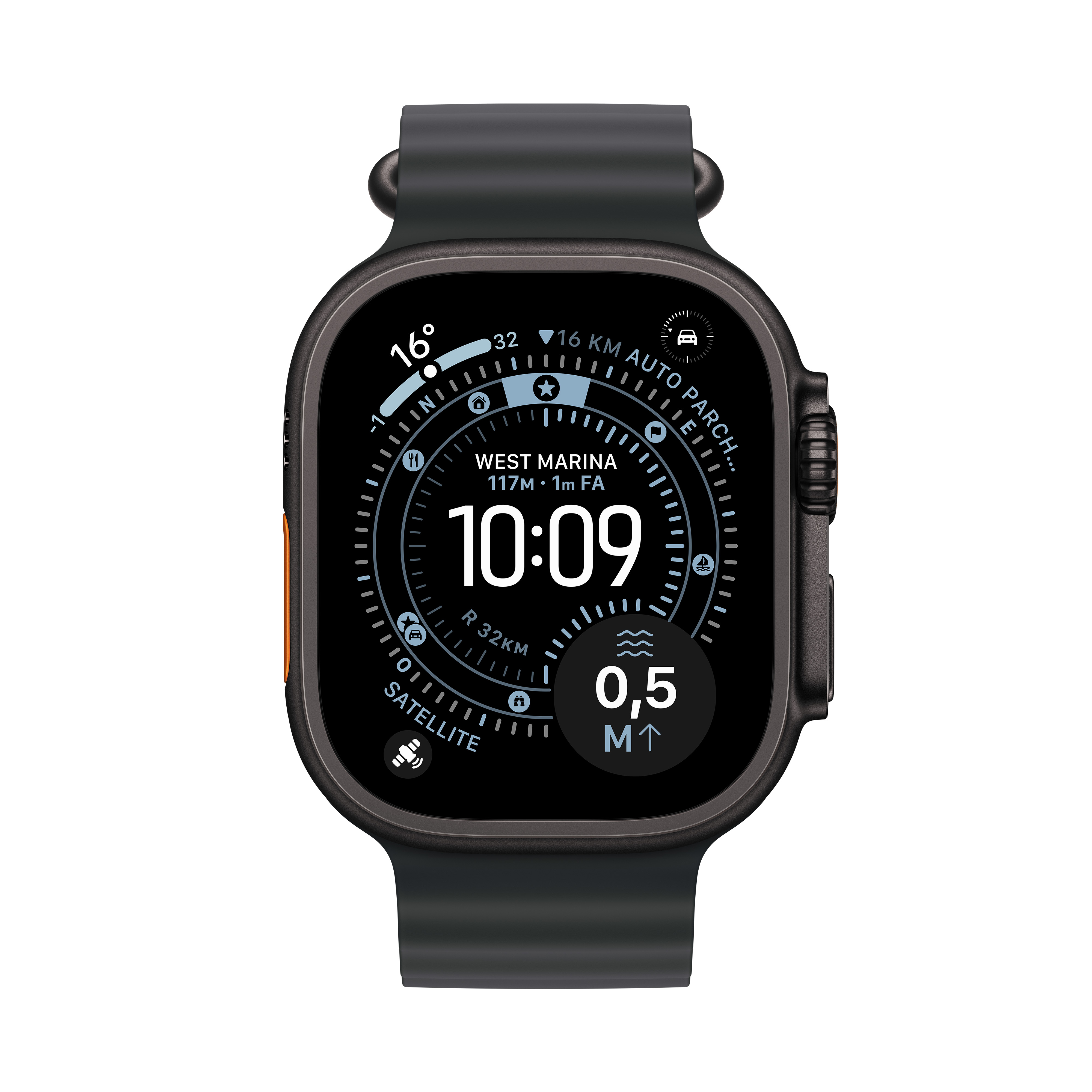 Apple Watch Ultra 3 - 49 mm - Black Titanium, Ansicht 4