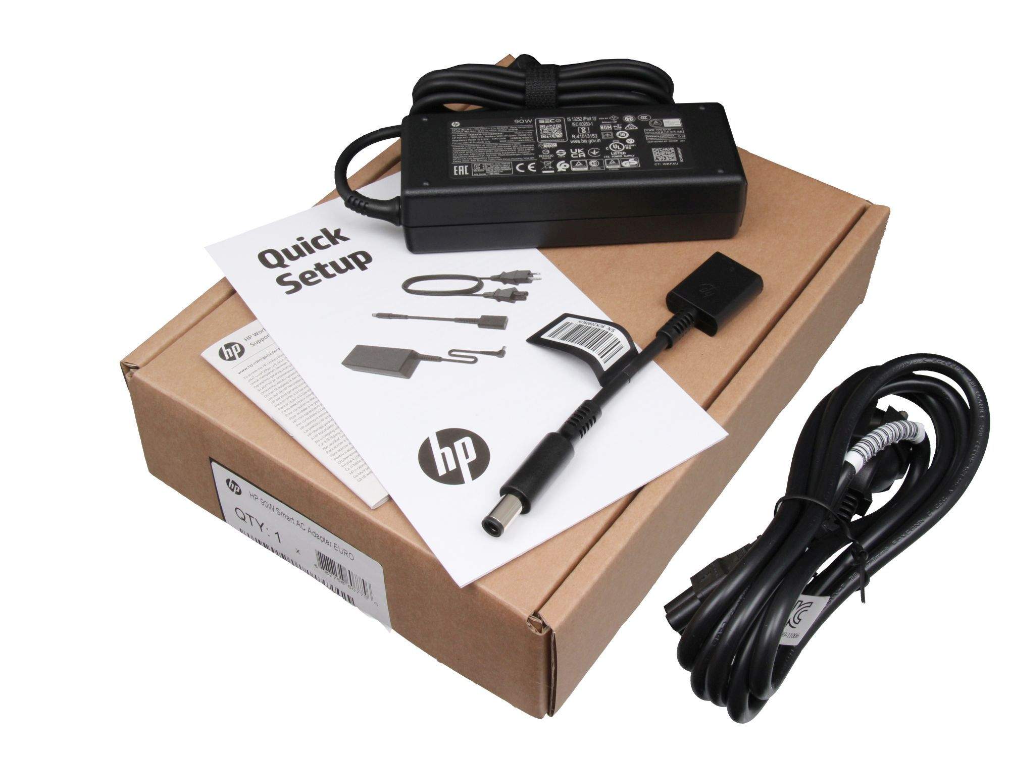 HP  Netzteil - 90 Watt - für Pavilion Laptop, Ansicht 2