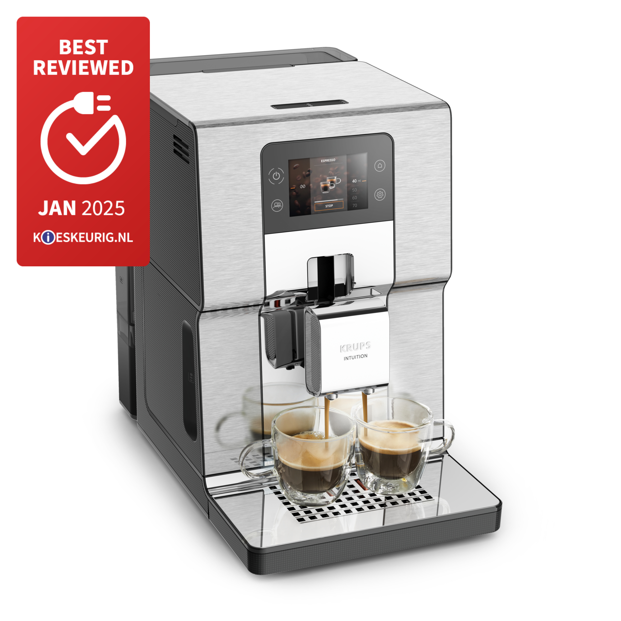 Krups EA 877 D Intuition Experience+ - Espresso-Automat - 15 Bar, Ansicht 2