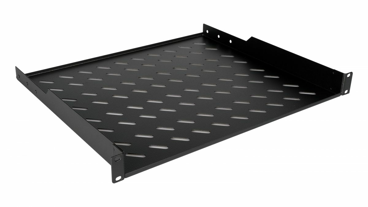 Equip Fachboden fest 19 für Serverschränke 1U 60cm sw - 0,6 m, Ansicht 3